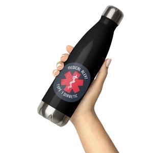 ExpressionMed Type 1 Diabetic Alert Stainless steel water bottle