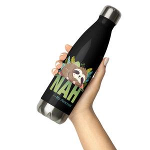 ExpressionMed NAH Sloth Stainless steel water bottle