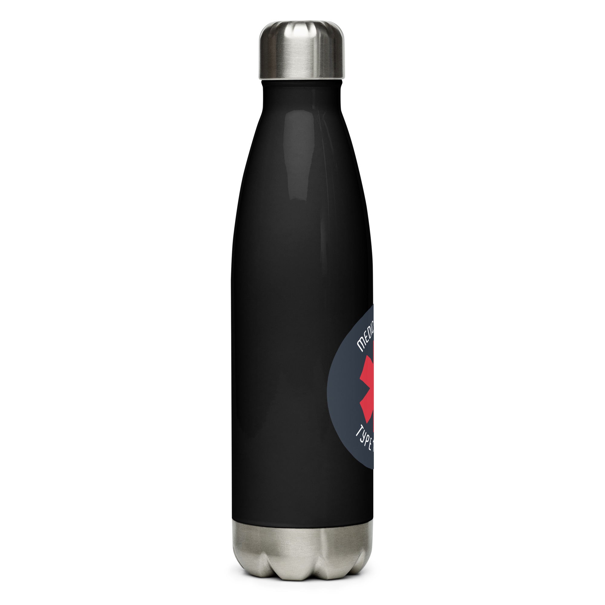 ExpressionMed Type 1 Diabetic Alert Stainless steel water bottle