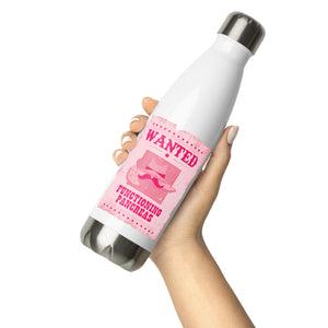 ExpressionMed Wanted Poster in Pink Stainless steel water bottle