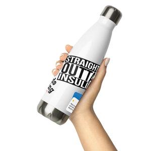 ExpressionMed T1D Sticker Variety Stainless steel water bottle