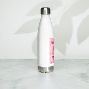 ExpressionMed Wanted Poster in Pink Stainless steel water bottle