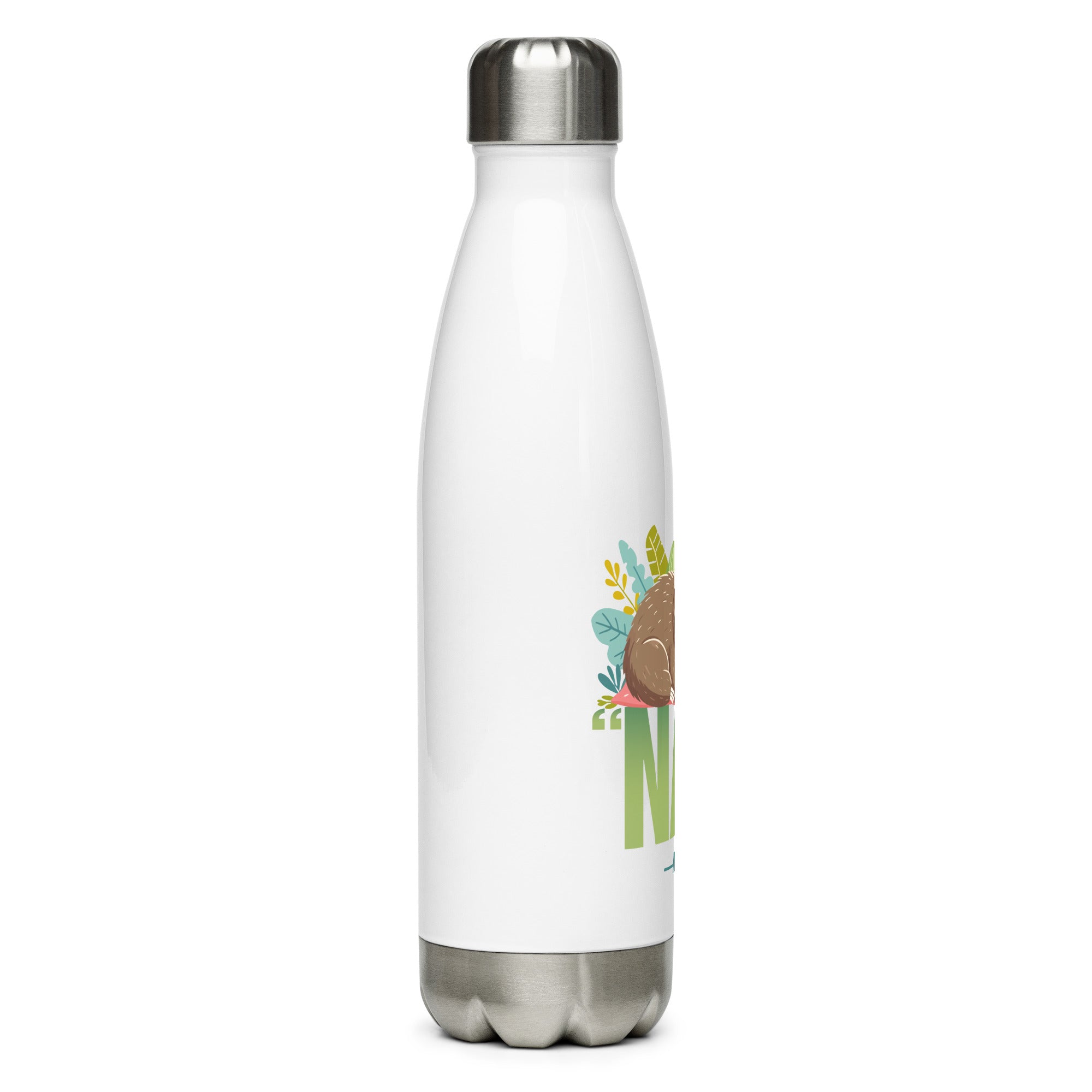 ExpressionMed NAH Sloth Stainless steel water bottle