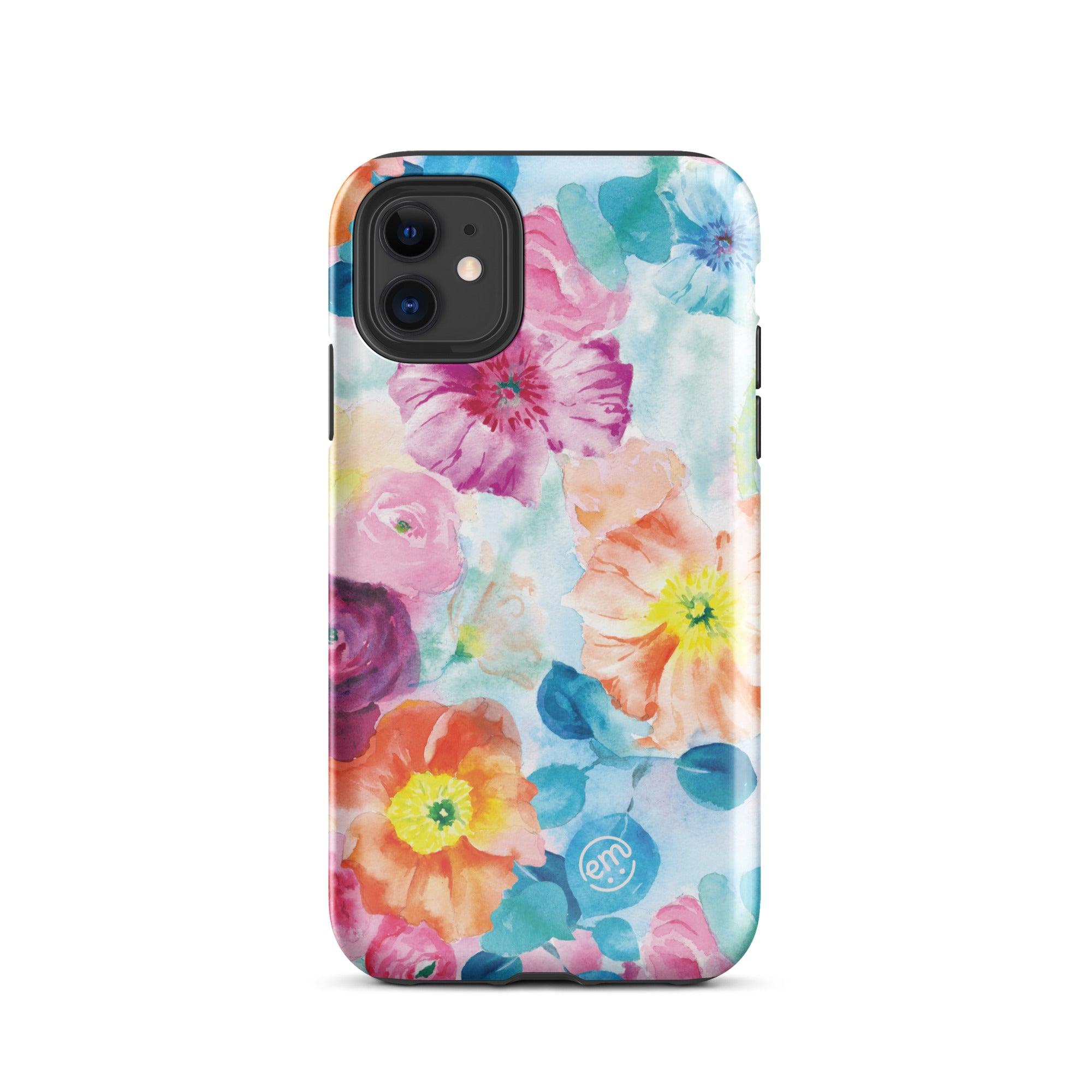 ExpressionMed Watercolor Poppies Tough Case for iPhone®