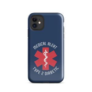 ExpressionMed Type 2 Diabetic Alert Tough Case for iPhone®