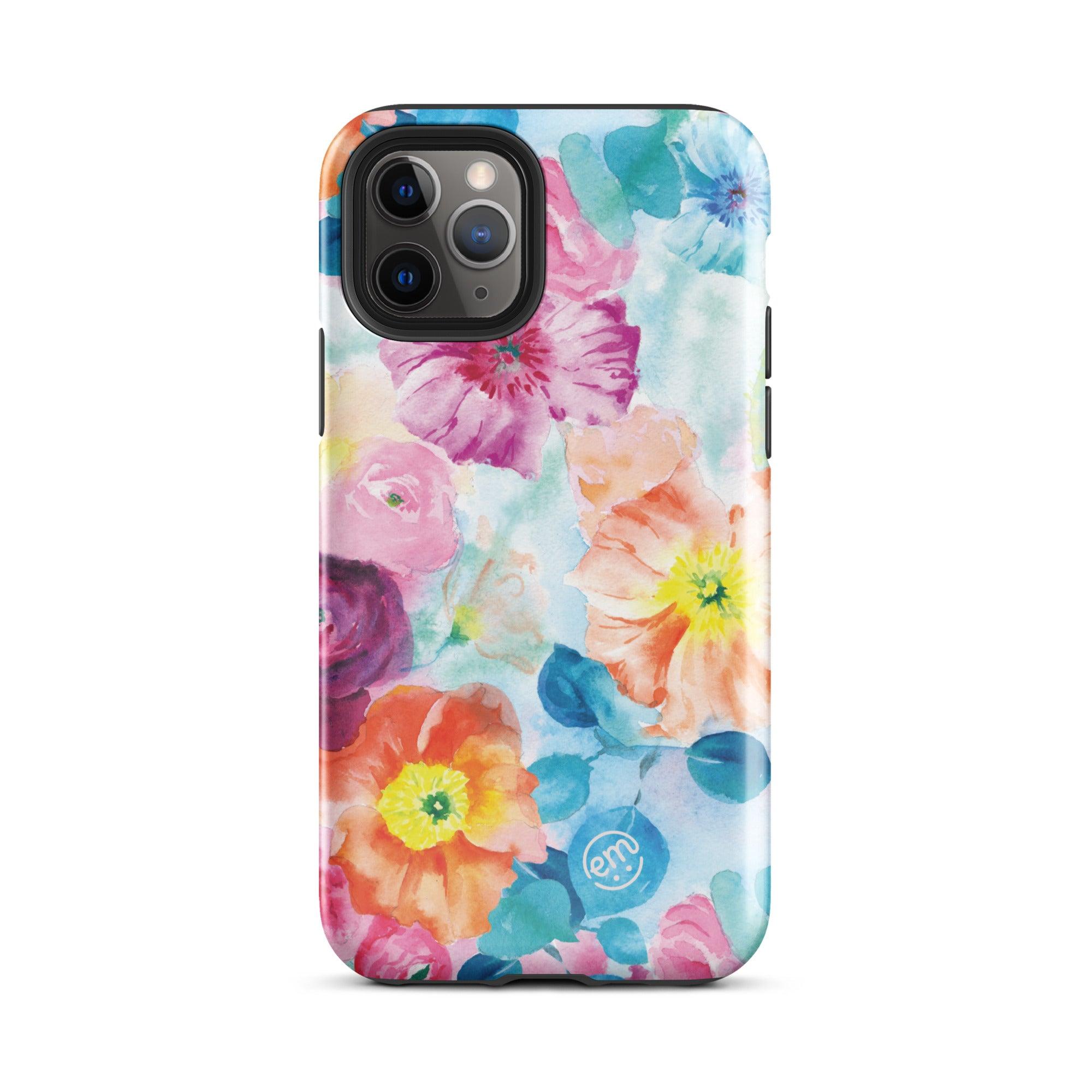 ExpressionMed Watercolor Poppies Tough Case for iPhone®