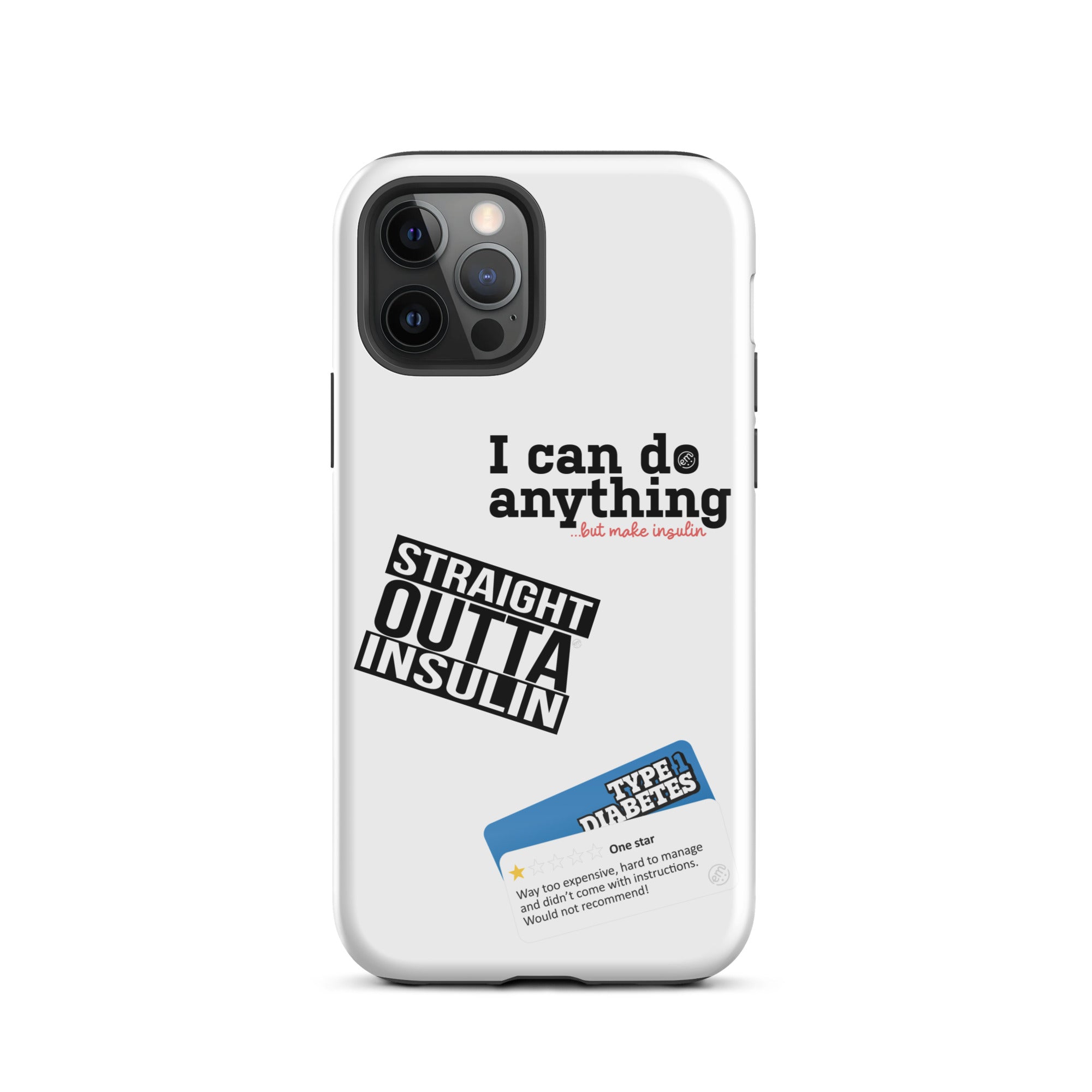 ExpressionMed T1D Sticker Variety  Tough Case for iPhone®