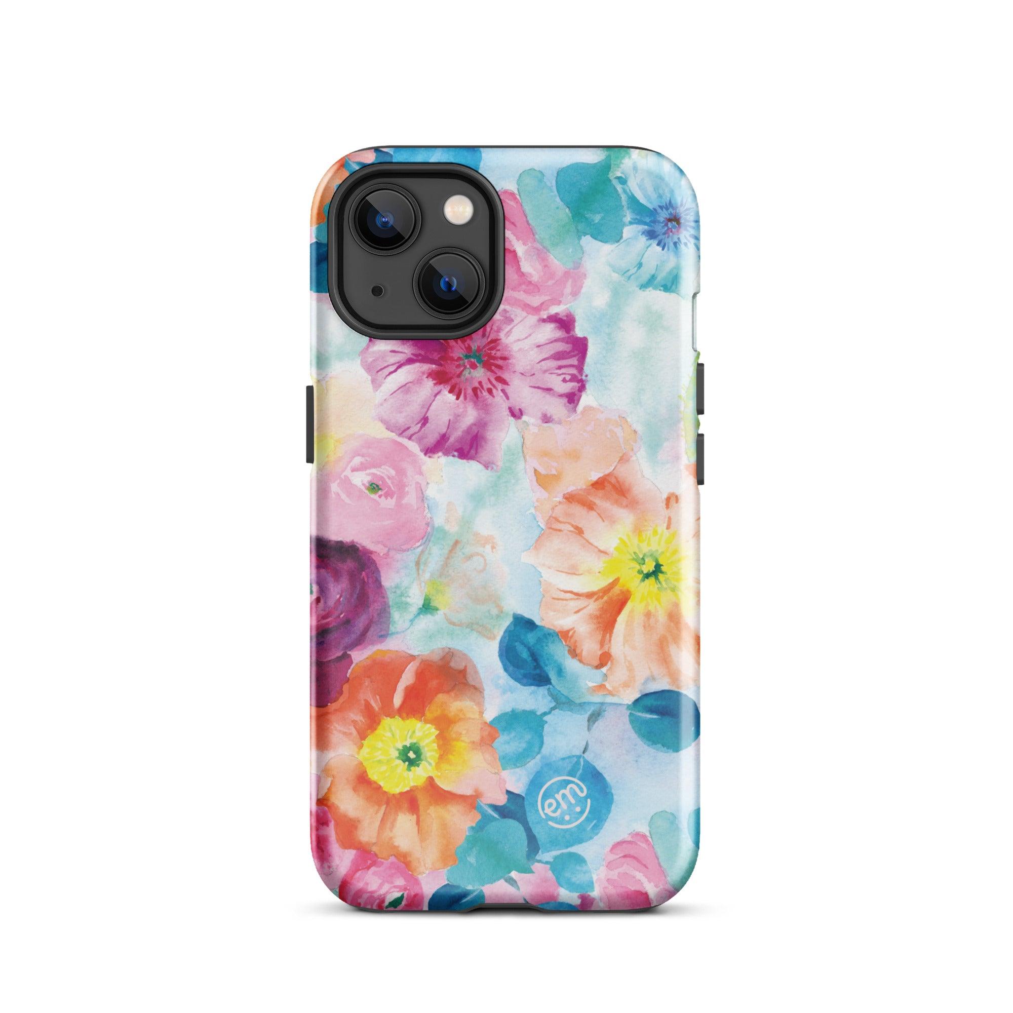 ExpressionMed Watercolor Poppies Tough Case for iPhone®