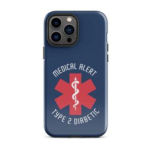 ExpressionMed Type 2 Diabetic Alert Tough Case for iPhone®