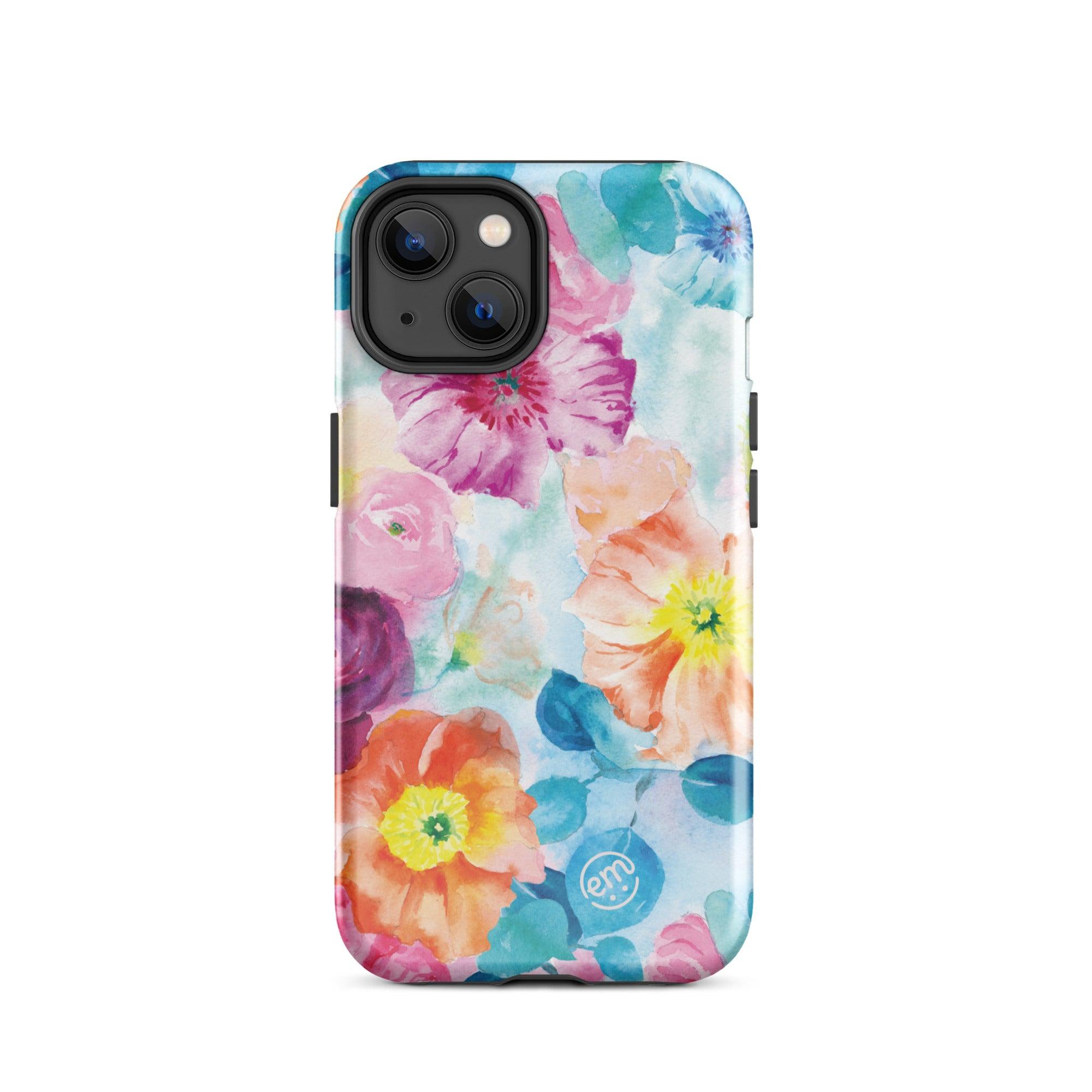 ExpressionMed Watercolor Poppies Tough Case for iPhone®