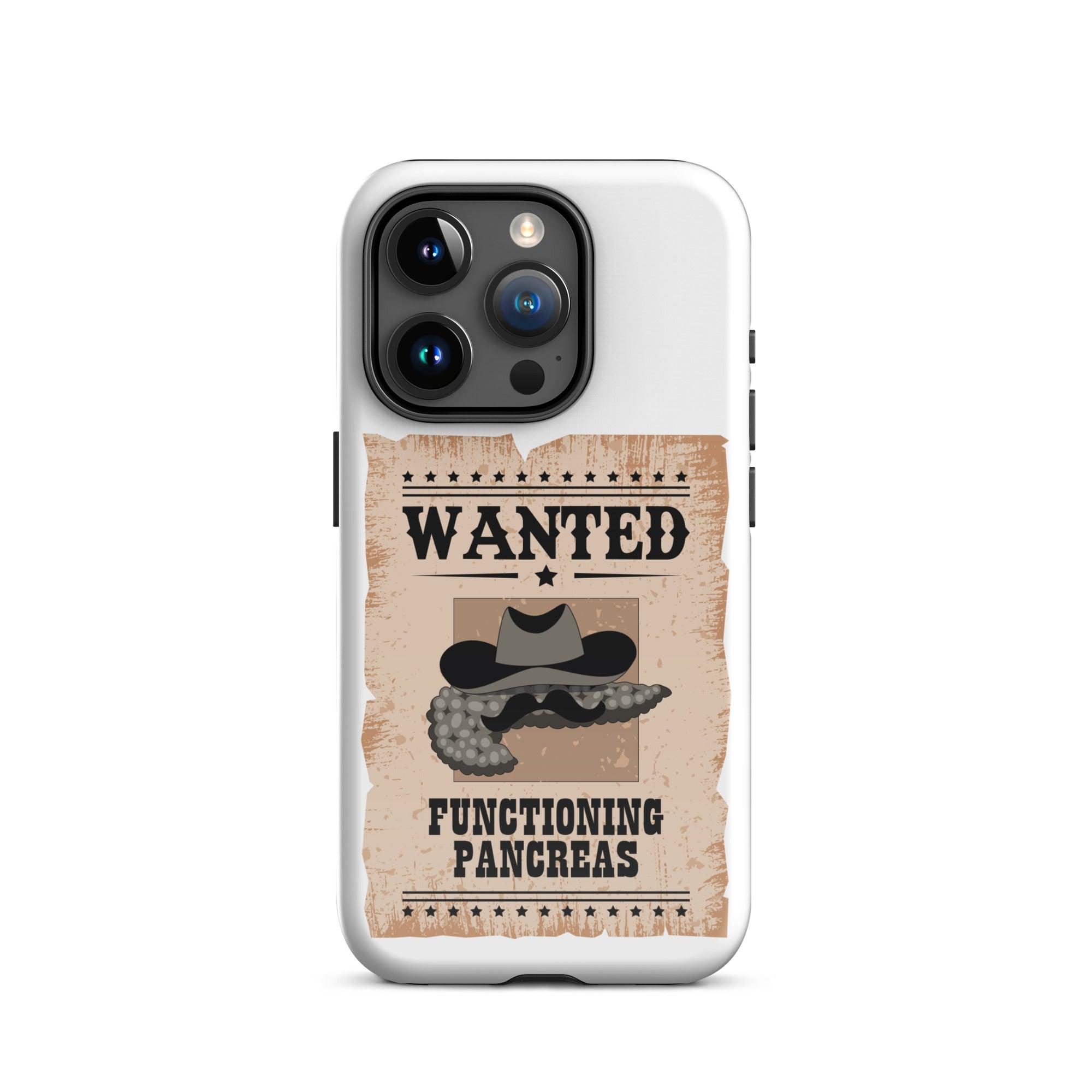 ExpressionMed Wanted Poster in Antique Brown Tough Case for iPhone®