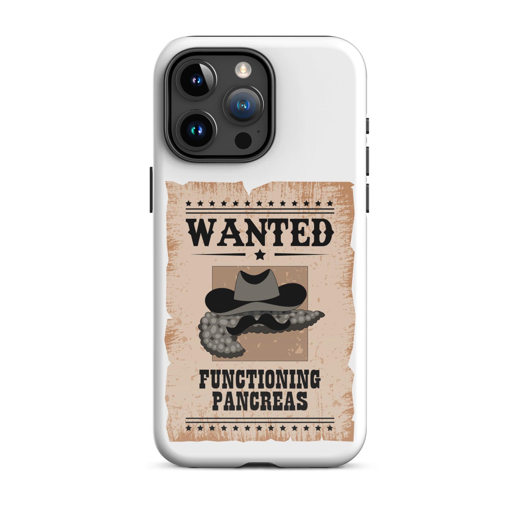 ExpressionMed Wanted Poster in Antique Brown Tough Case for iPhone®