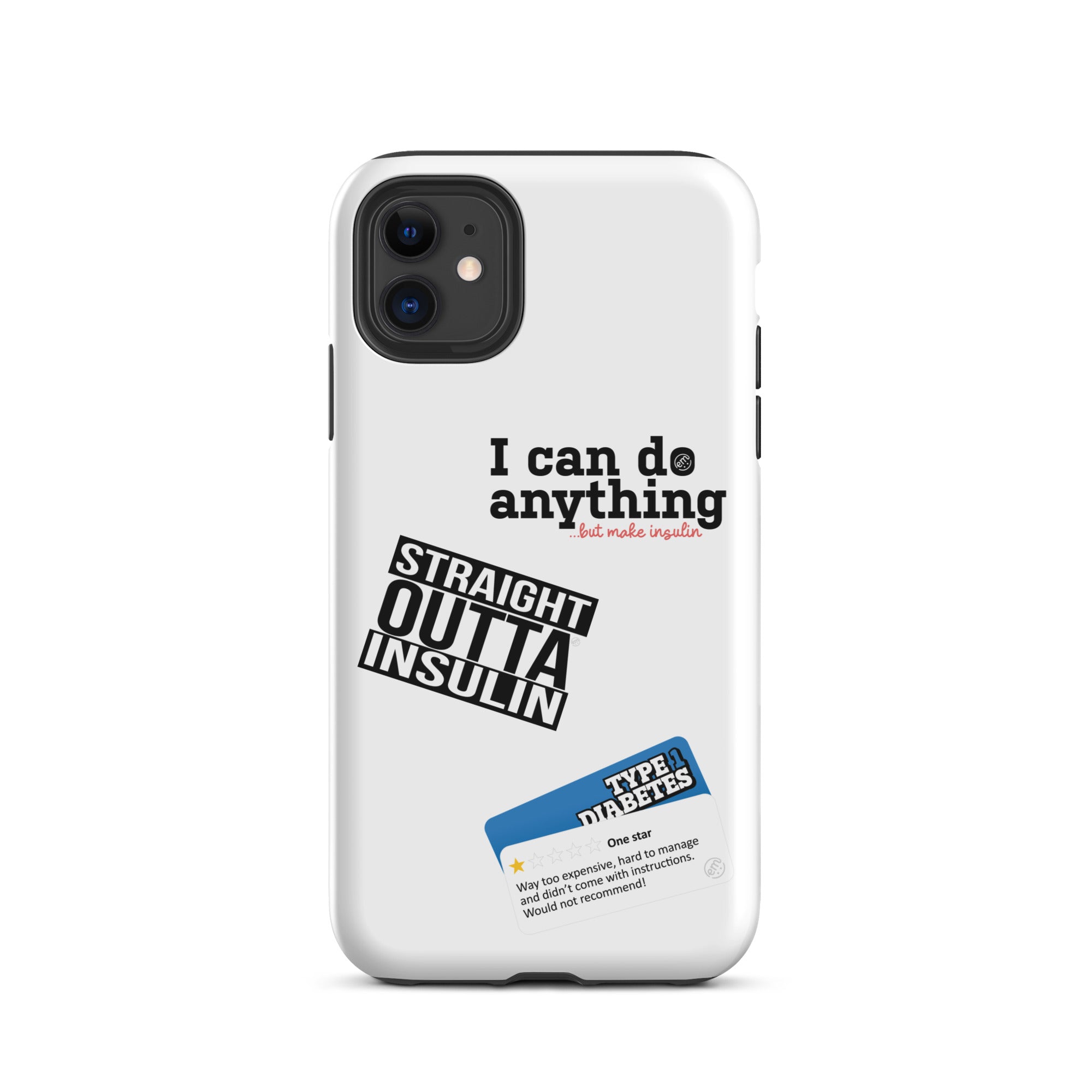 ExpressionMed T1D Sticker Variety  Tough Case for iPhone®