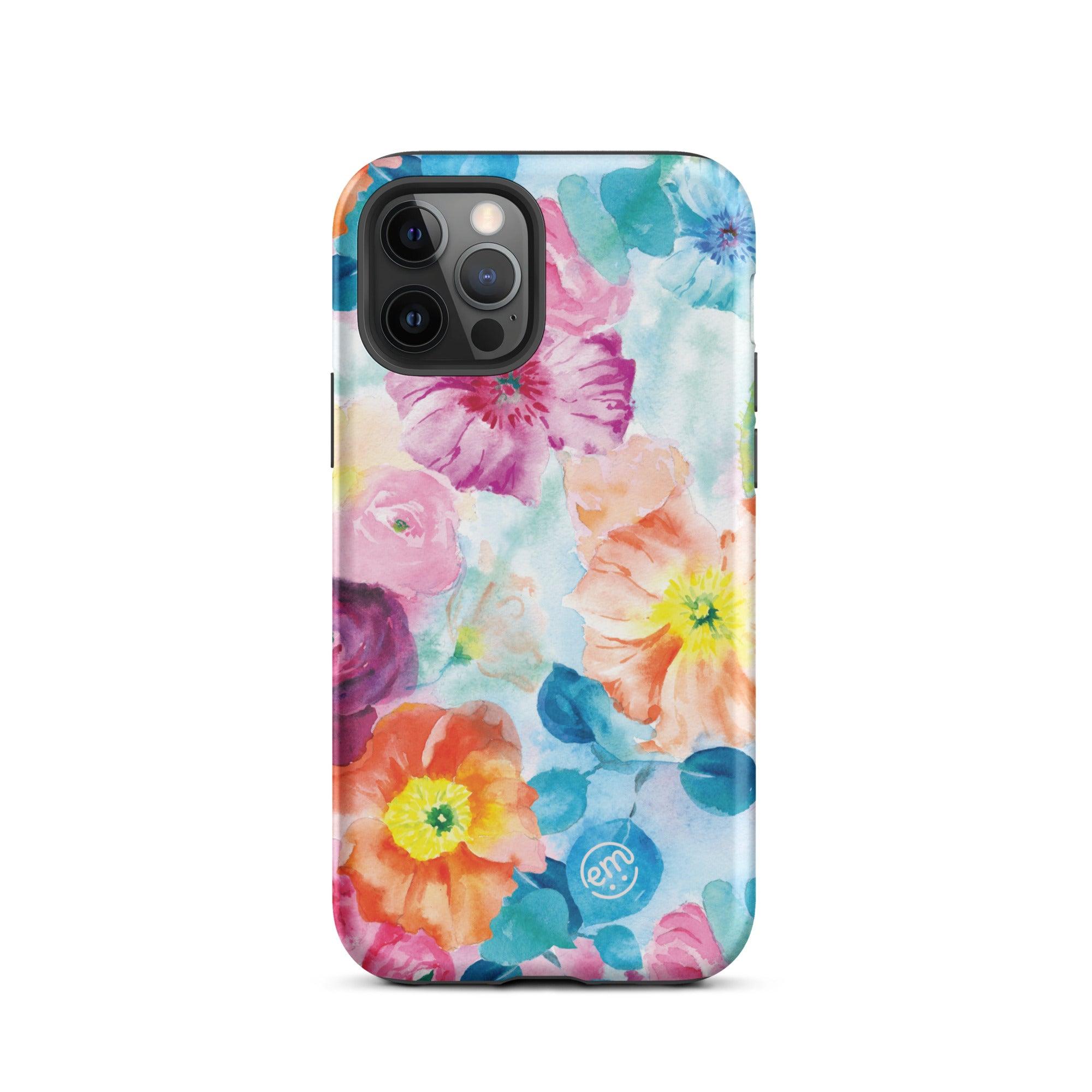 ExpressionMed Watercolor Poppies Tough Case for iPhone®