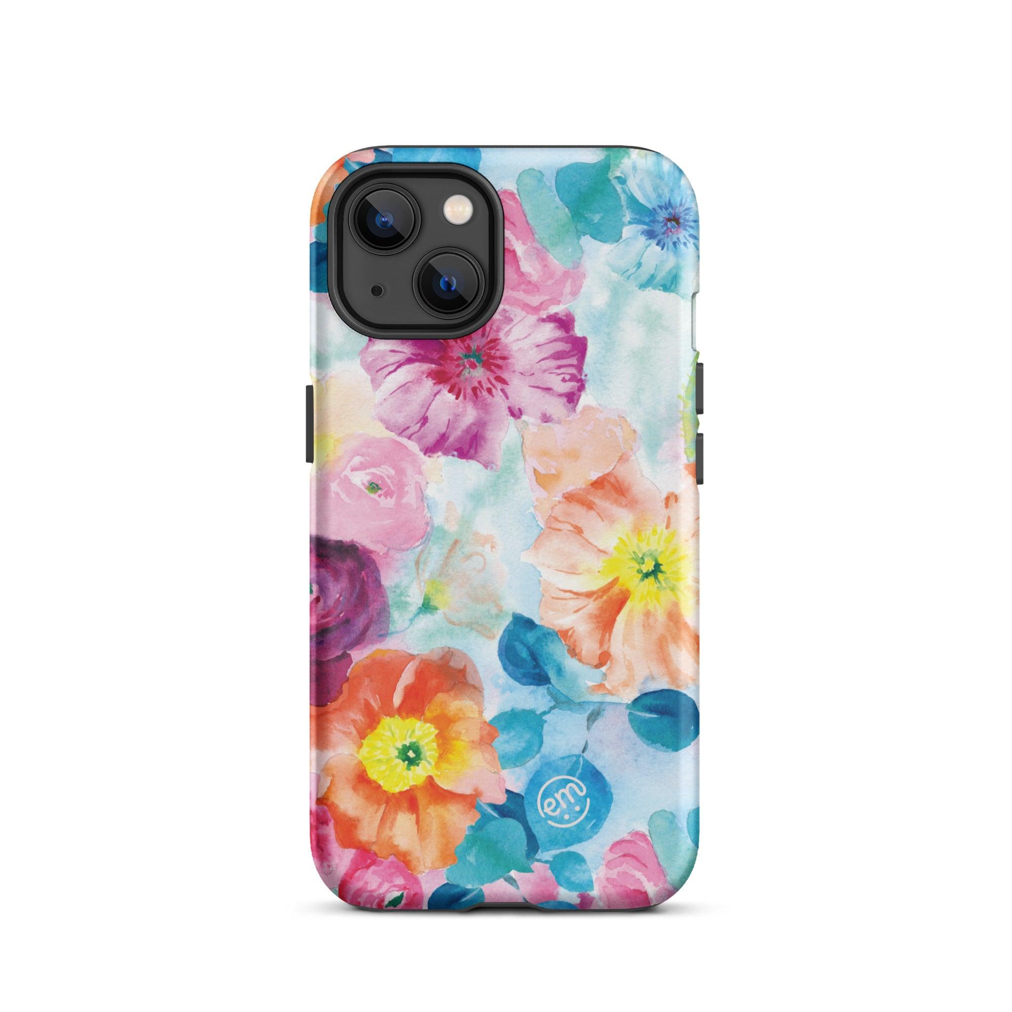 ExpressionMed Watercolor Poppies Tough Case for iPhone®