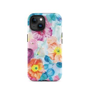 ExpressionMed Watercolor Poppies Tough Case for iPhone®