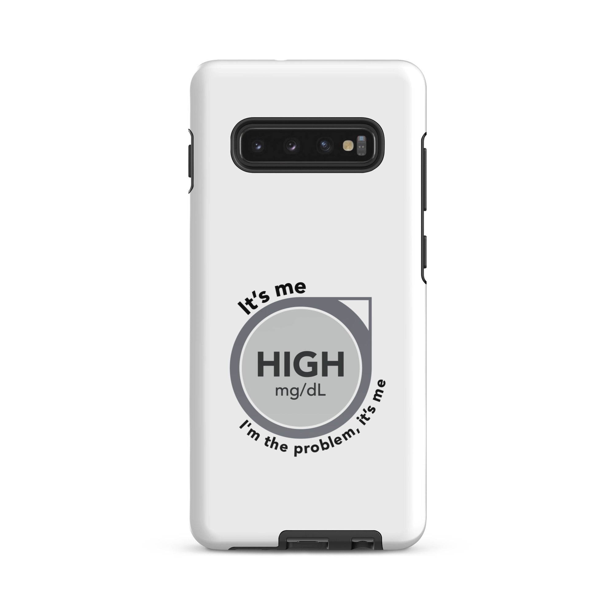 ExpressionMed High, I'm the Problem Tough case for Samsung® Innovative design featuring CGM symbol and Taylor Swift lyric fusion