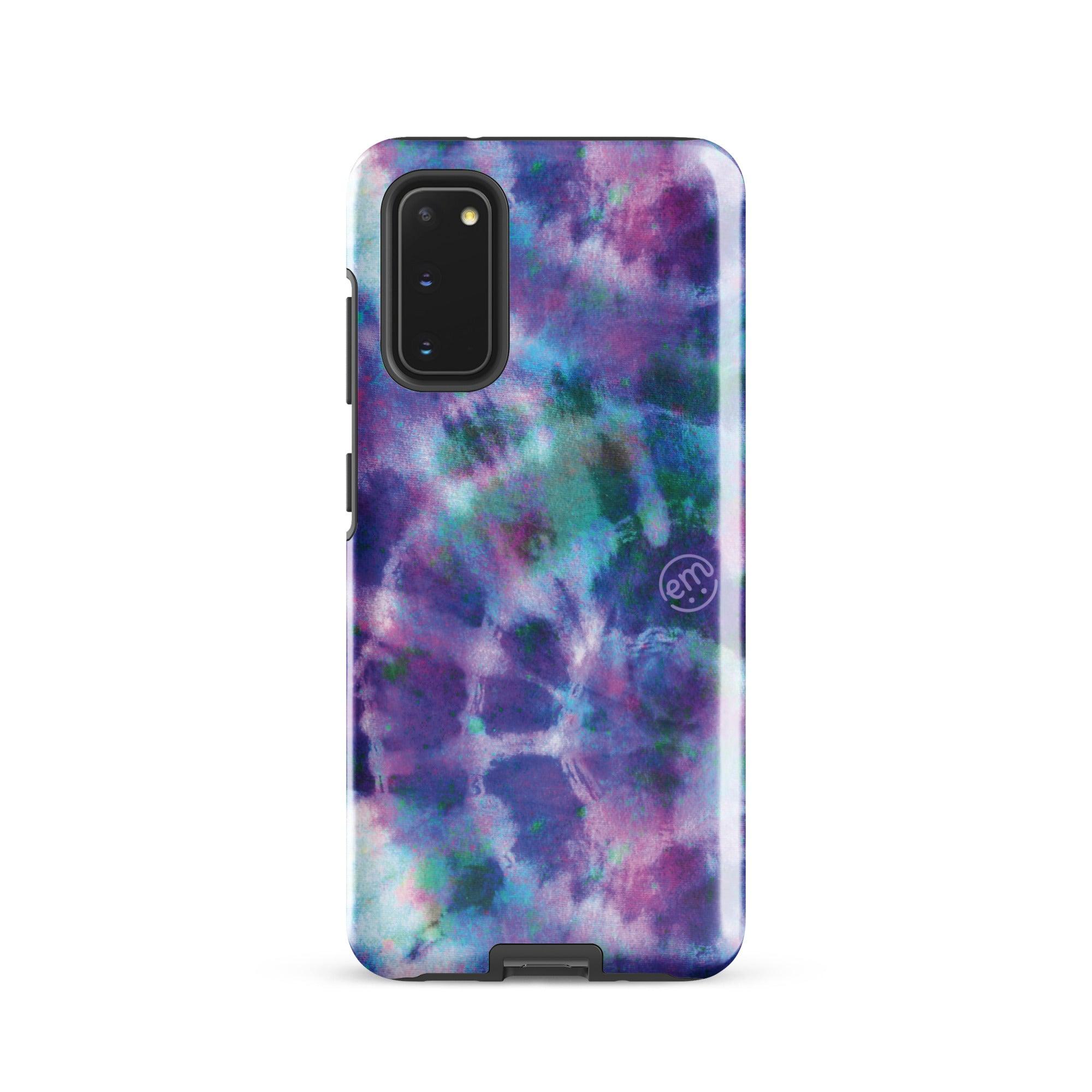 ExpressionMed Purple Tie Dye Tough case for Samsung®