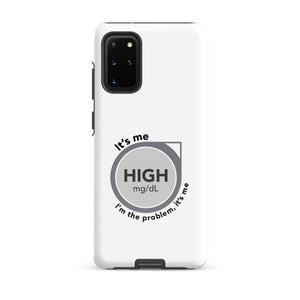 ExpressionMed High, I'm the Problem Tough case for Samsung® Innovative design featuring CGM symbol and Taylor Swift lyric fusion