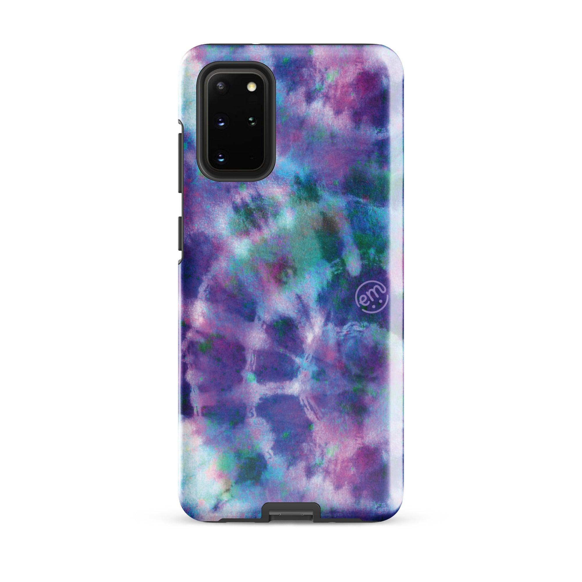 ExpressionMed Purple Tie Dye Tough case for Samsung®