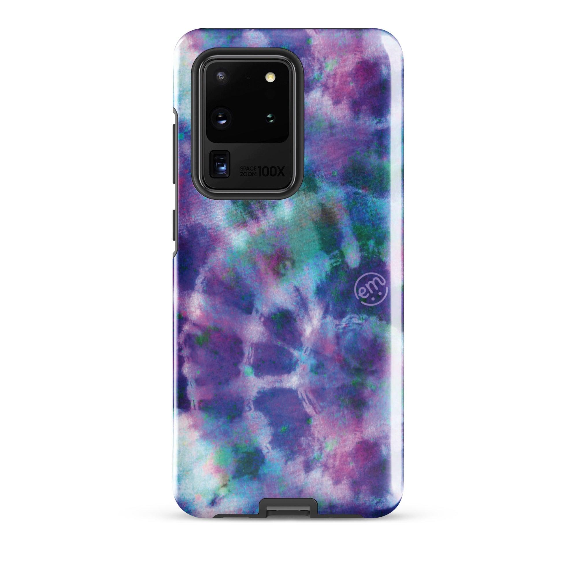 ExpressionMed Purple Tie Dye Tough case for Samsung®