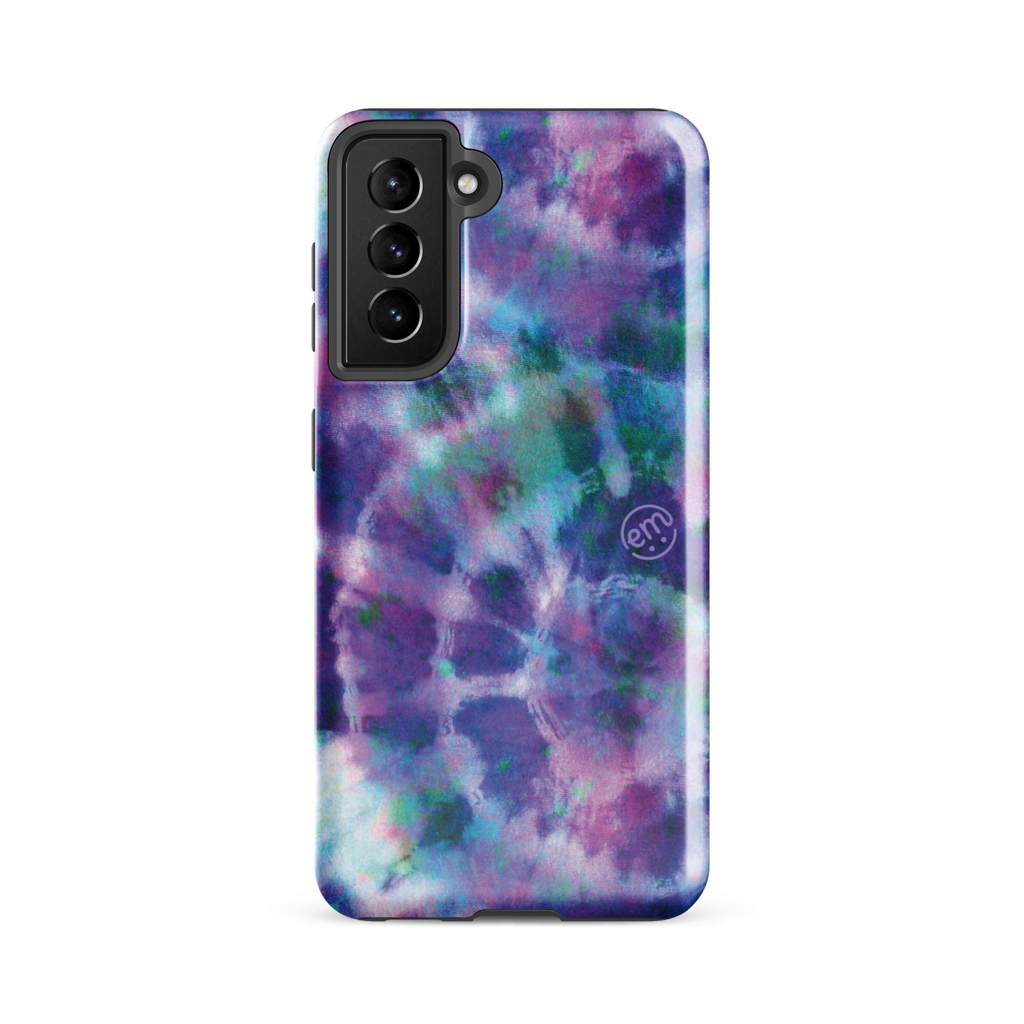 ExpressionMed Purple Tie Dye Tough case for Samsung®