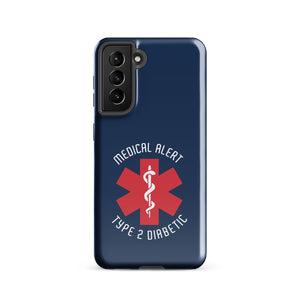 ExpressionMed Type 2 Diabetic Alert Tough case for Samsung®