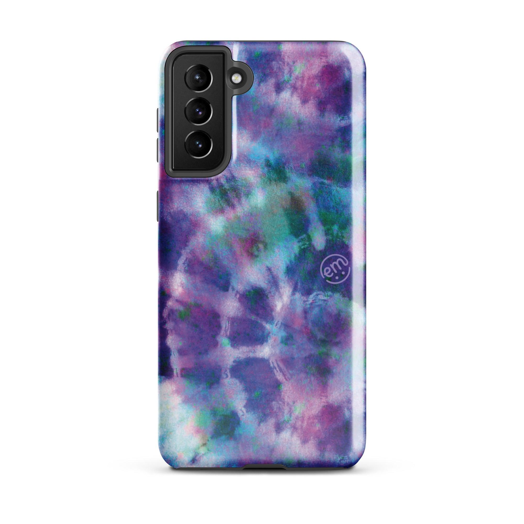 ExpressionMed Purple Tie Dye Tough case for Samsung®