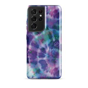 ExpressionMed Purple Tie Dye Tough case for Samsung®