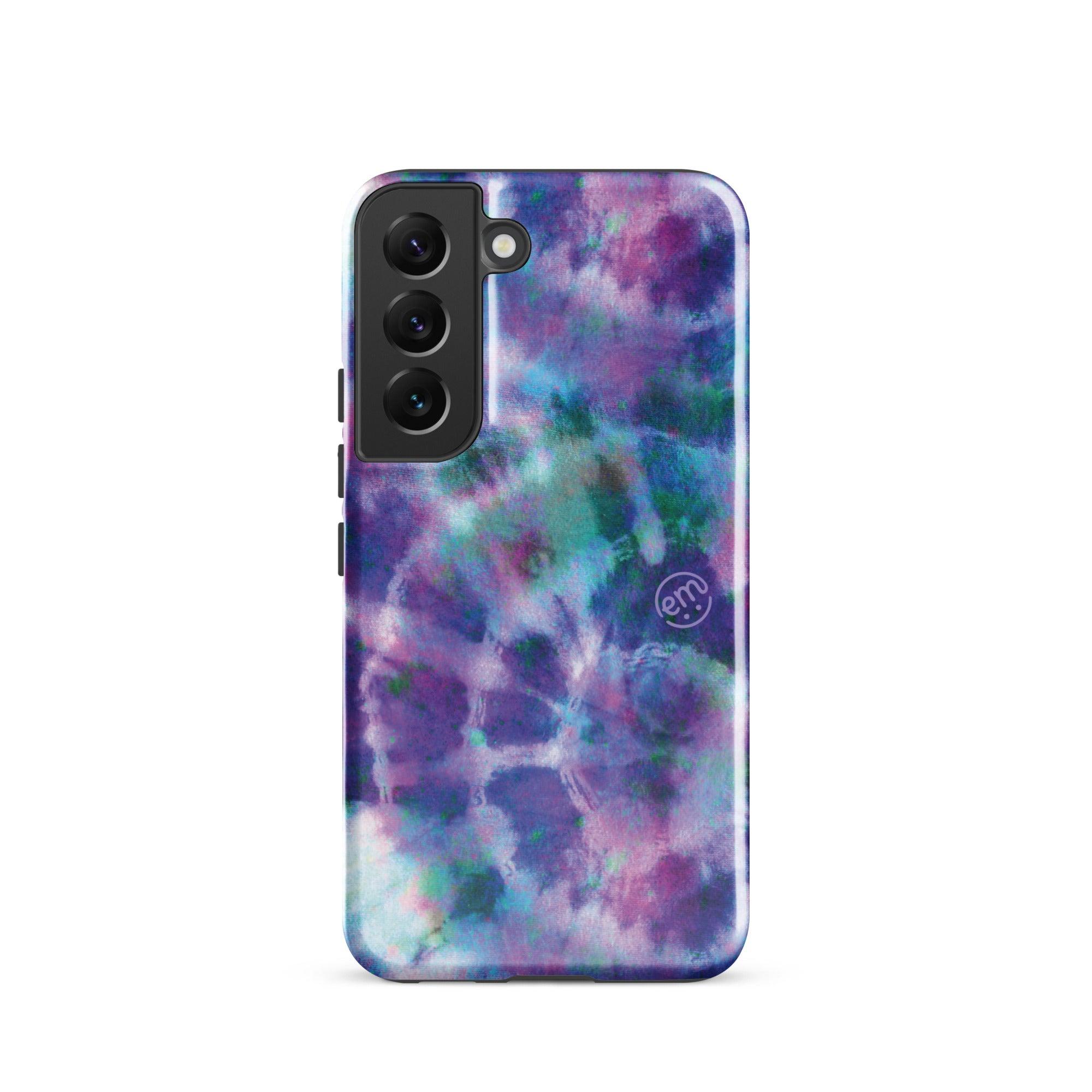 ExpressionMed Purple Tie Dye Tough case for Samsung®