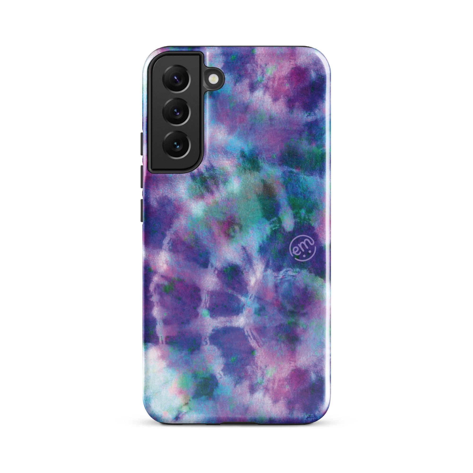 ExpressionMed Purple Tie Dye Tough case for Samsung®