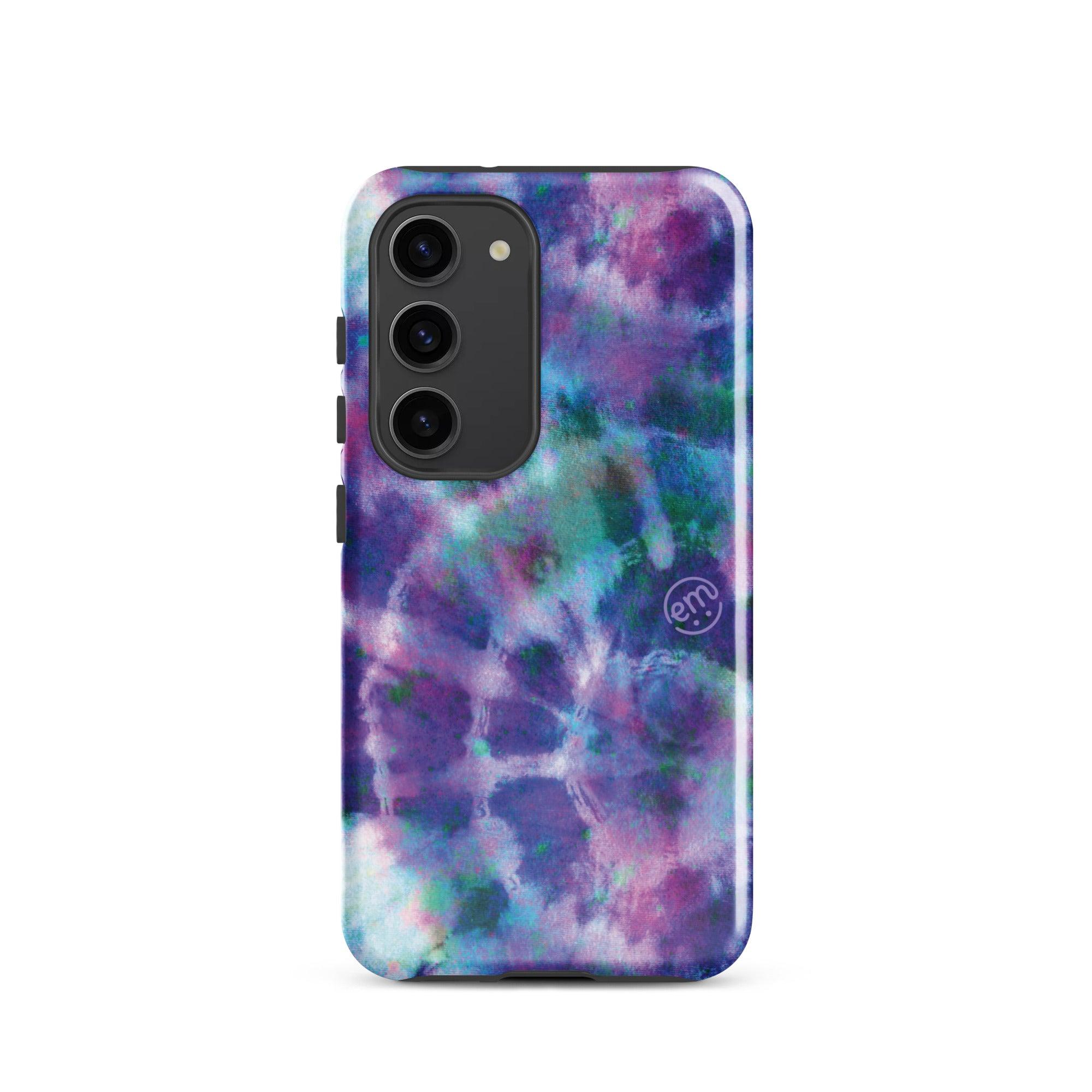 ExpressionMed Purple Tie Dye Tough case for Samsung®