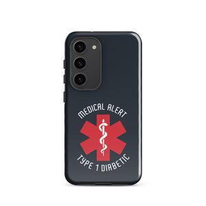 ExpressionMed Type 1 Diabetic Alert Tough case for Samsung®