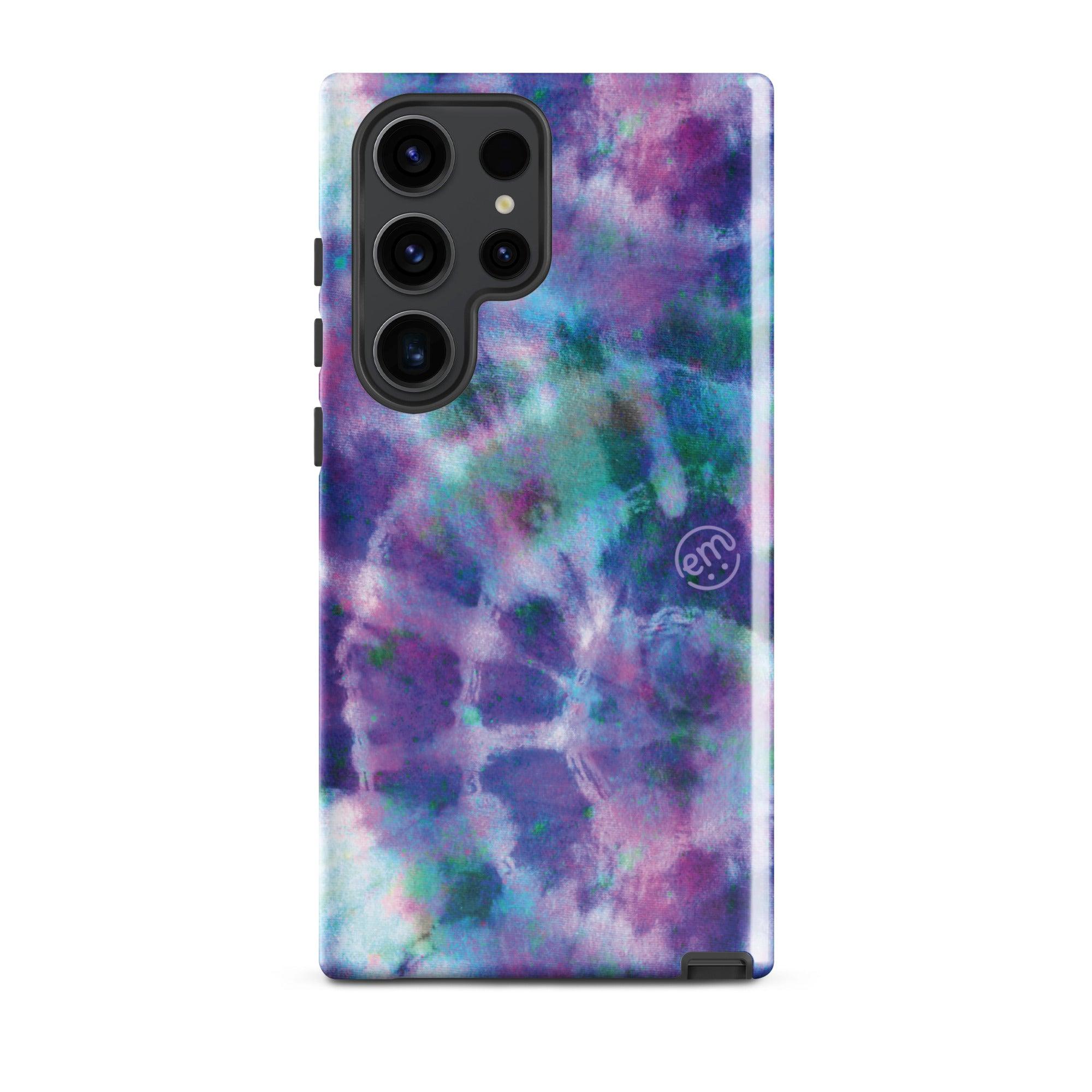 ExpressionMed Purple Tie Dye Tough case for Samsung®