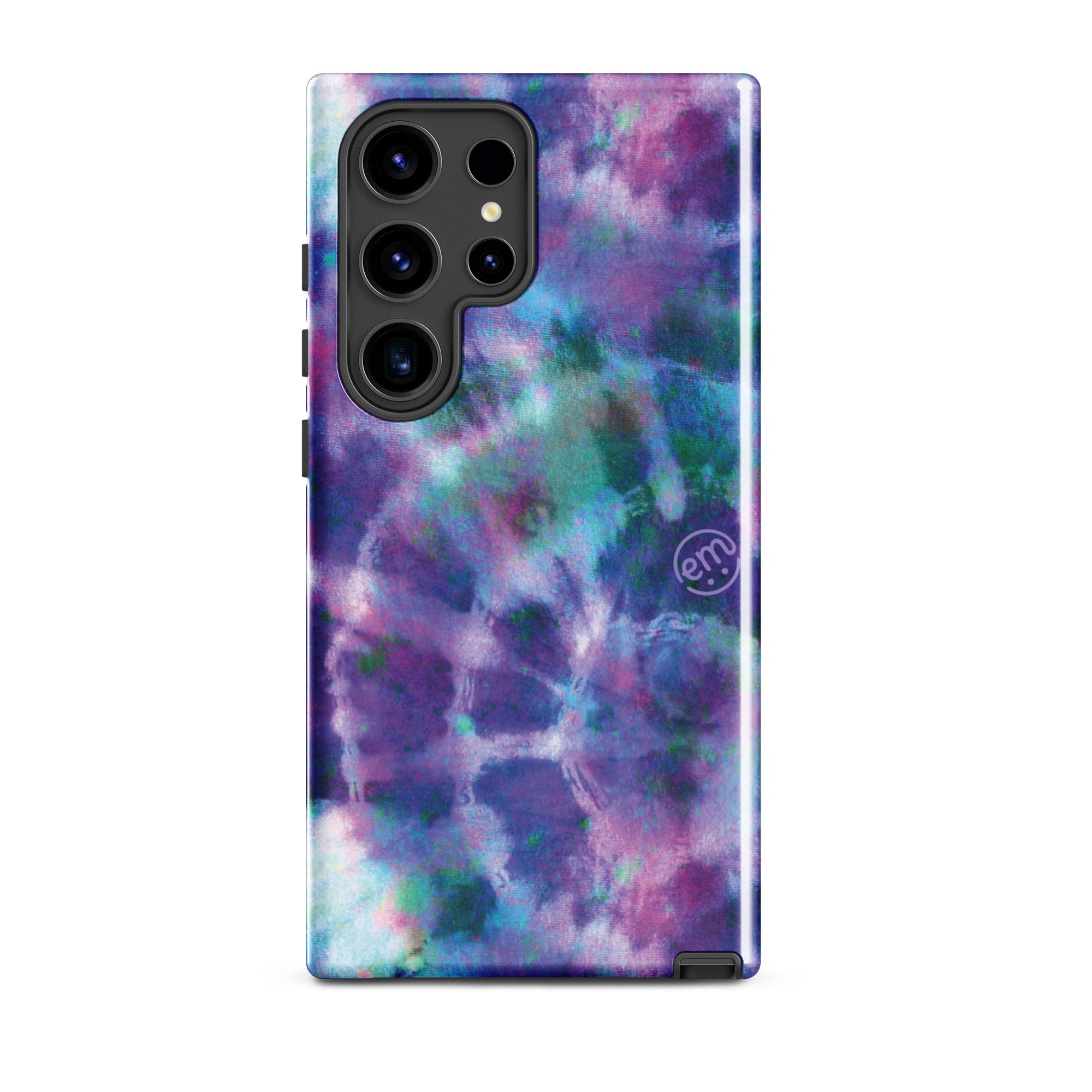 ExpressionMed Purple Tie Dye Tough case for Samsung®