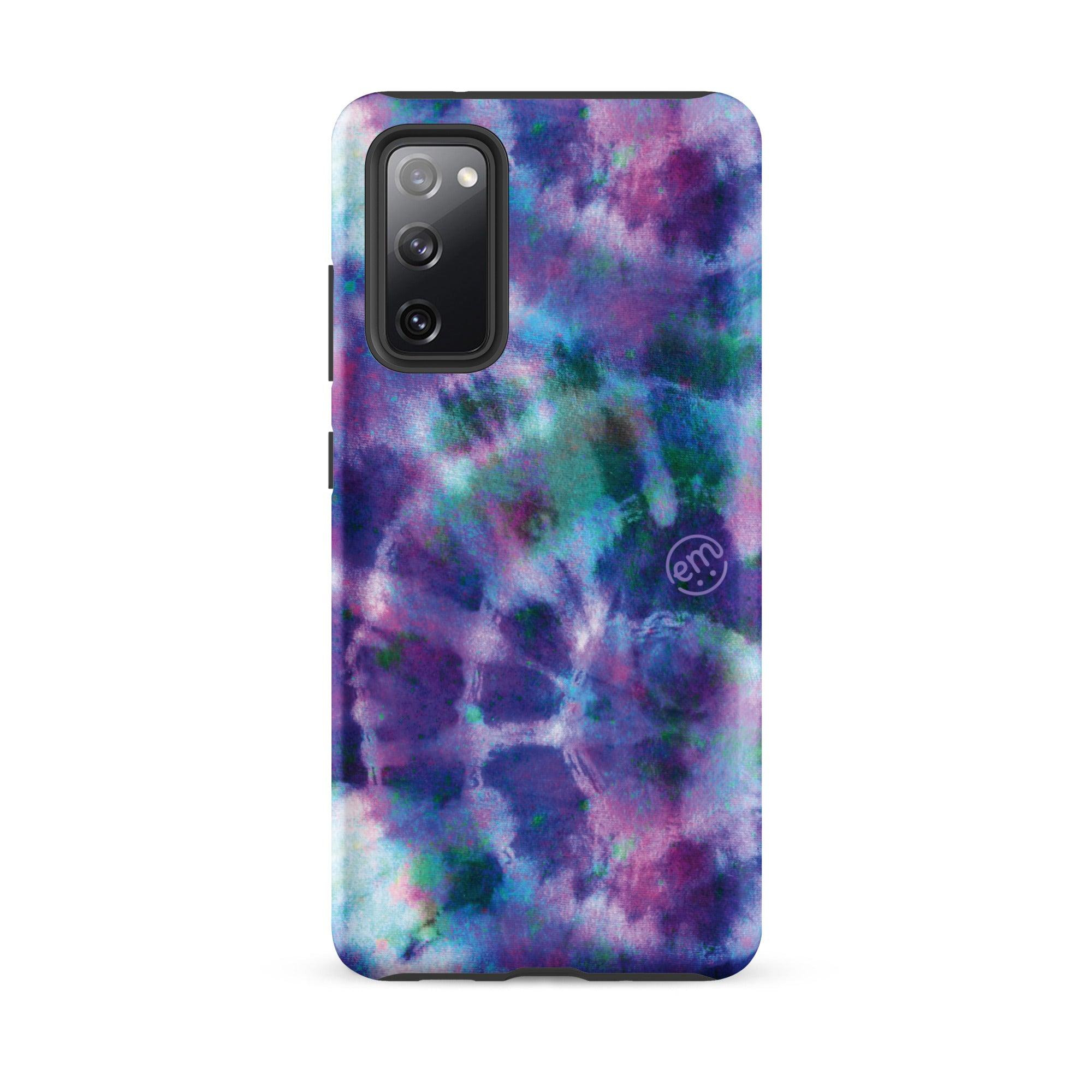 ExpressionMed Purple Tie Dye Tough case for Samsung®