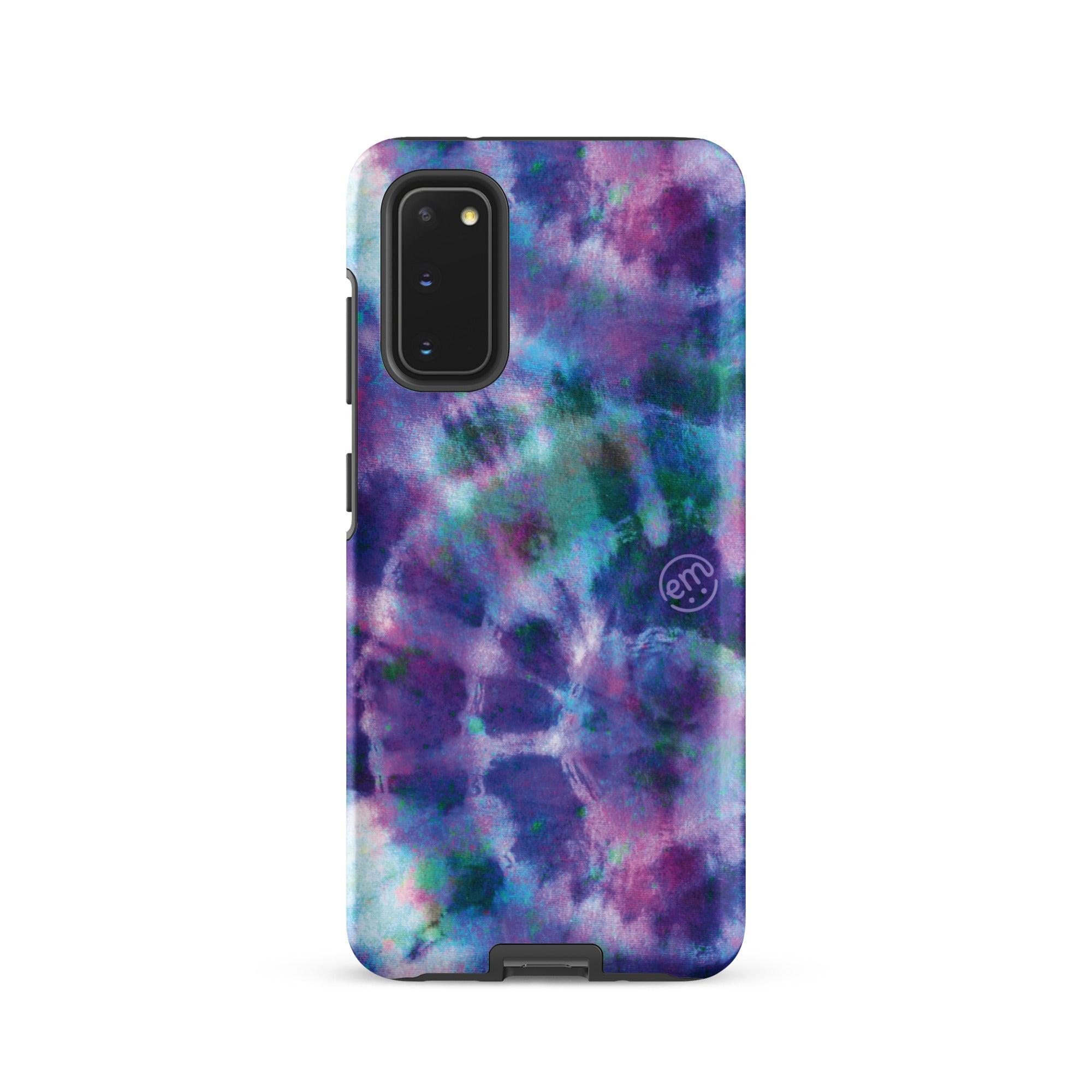 ExpressionMed Purple Tie Dye Tough case for Samsung®