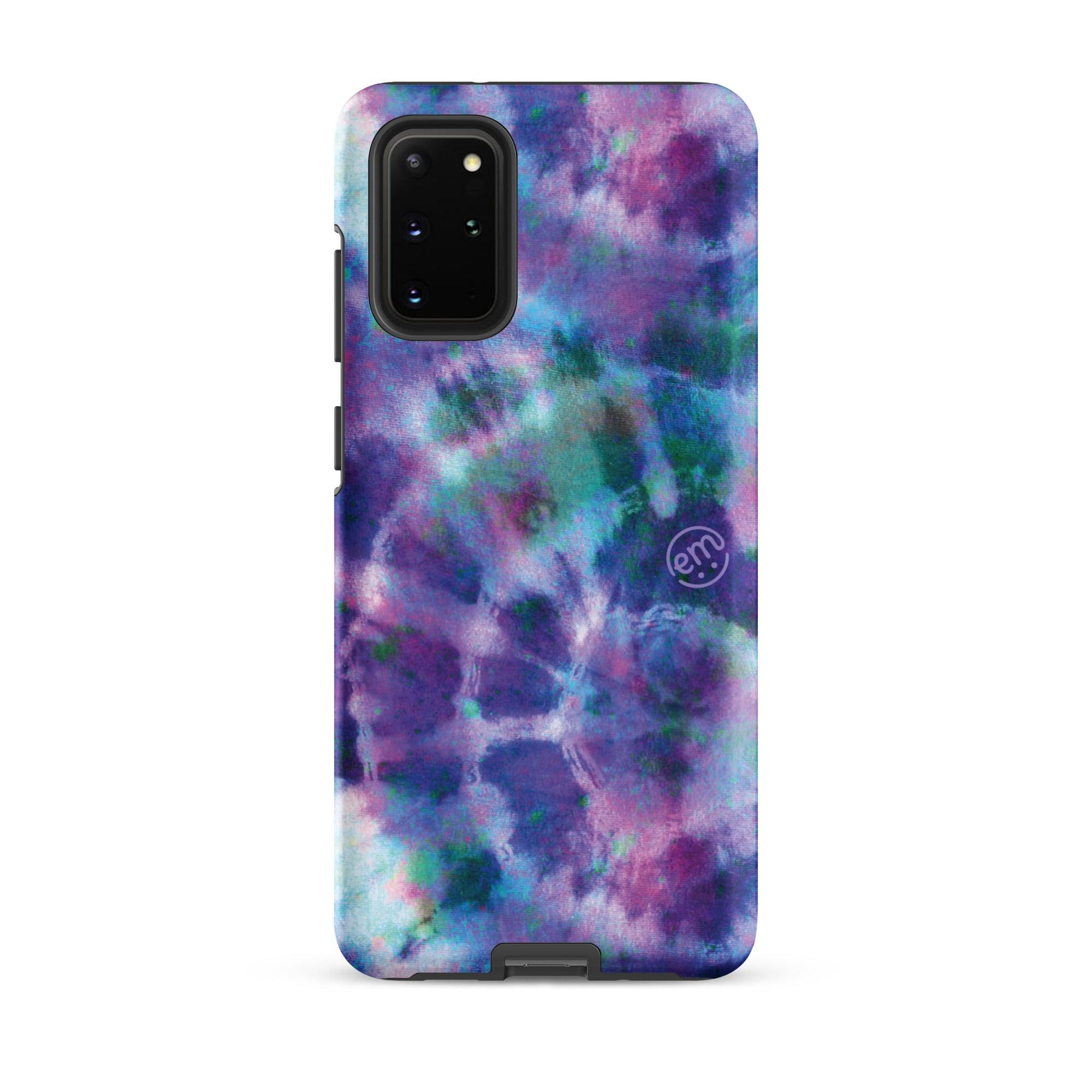 ExpressionMed Purple Tie Dye Tough case for Samsung®