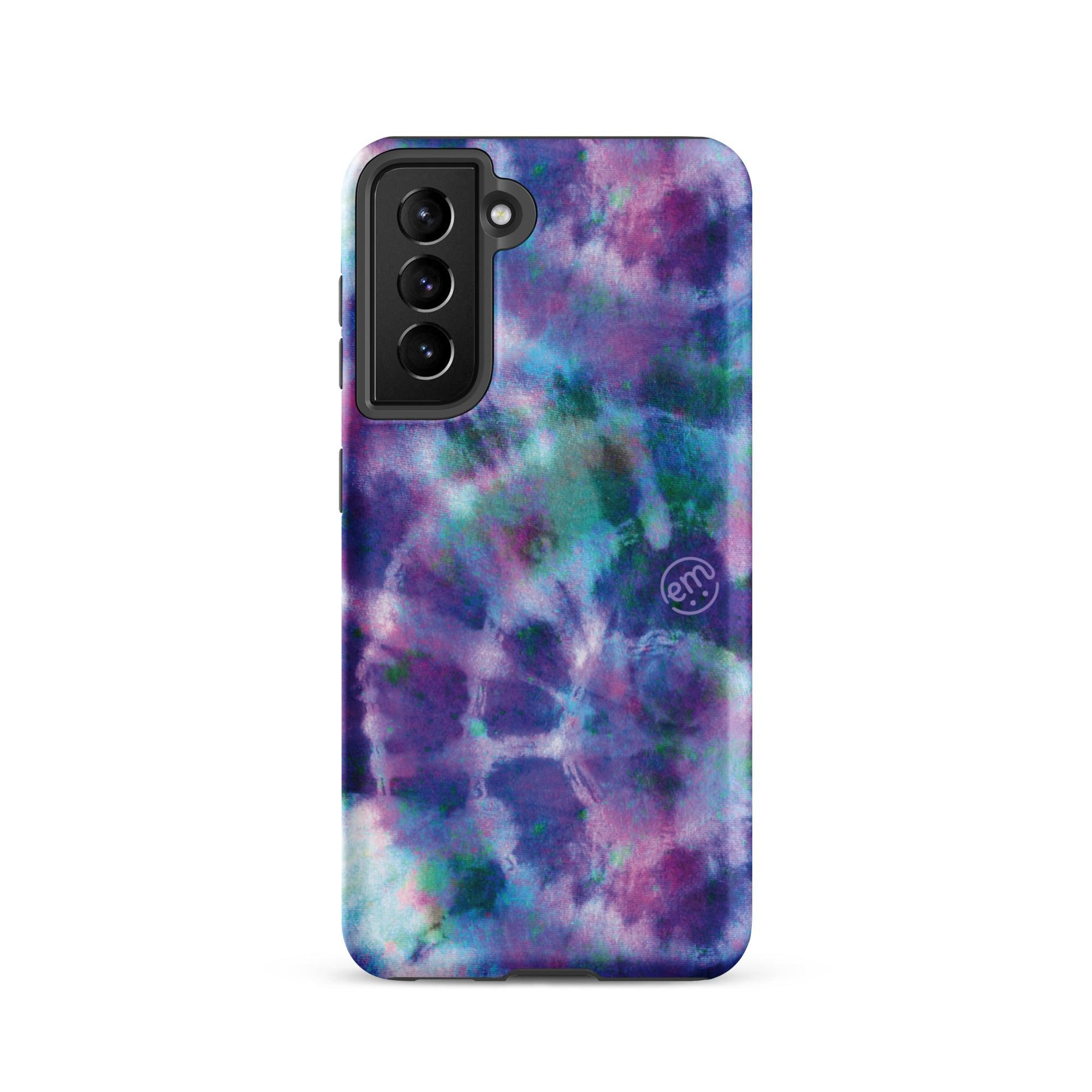 ExpressionMed Purple Tie Dye Tough case for Samsung®