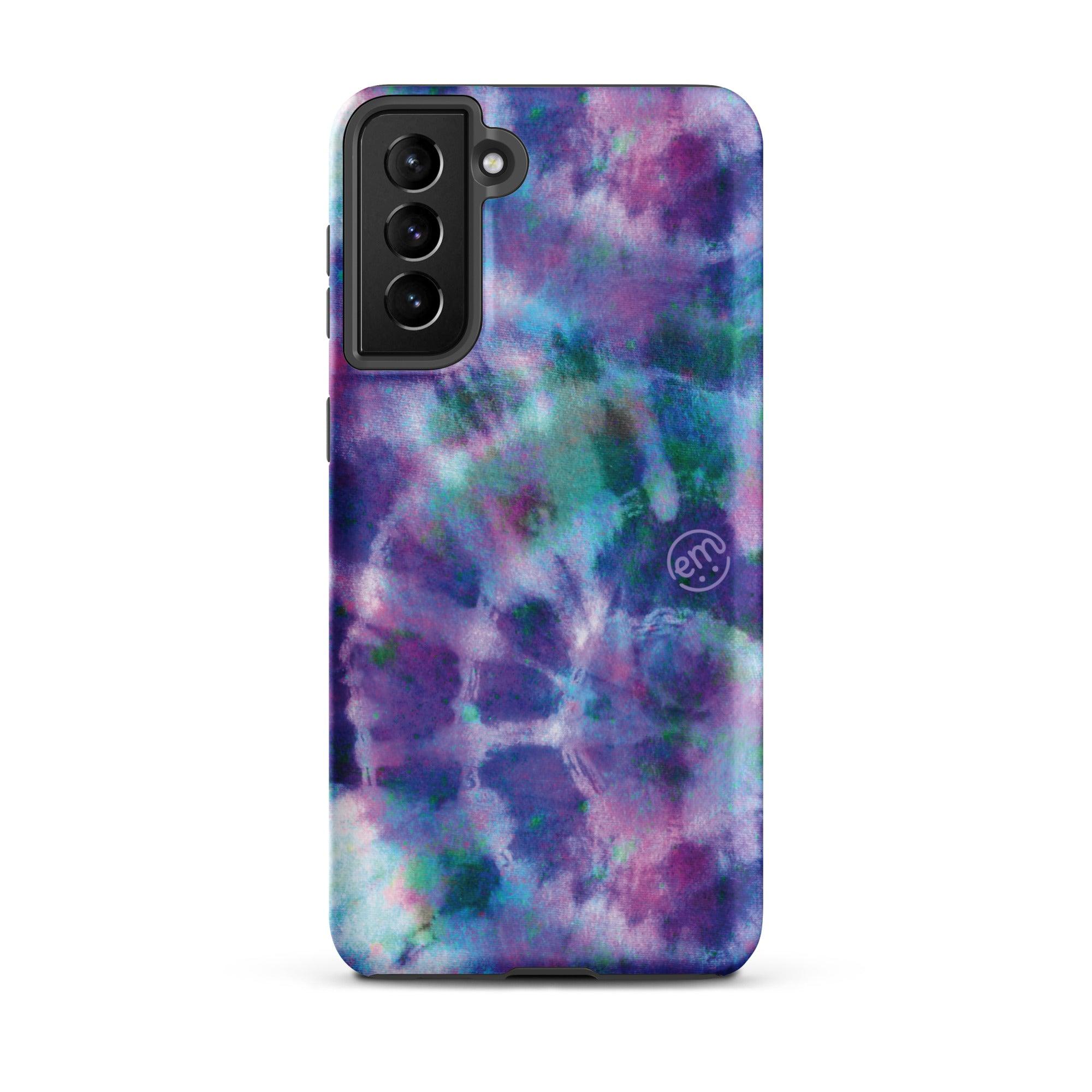 ExpressionMed Purple Tie Dye Tough case for Samsung®