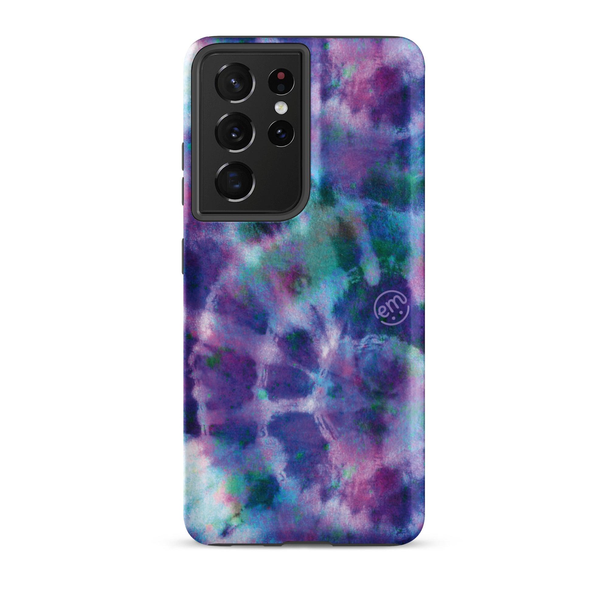 ExpressionMed Purple Tie Dye Tough case for Samsung®