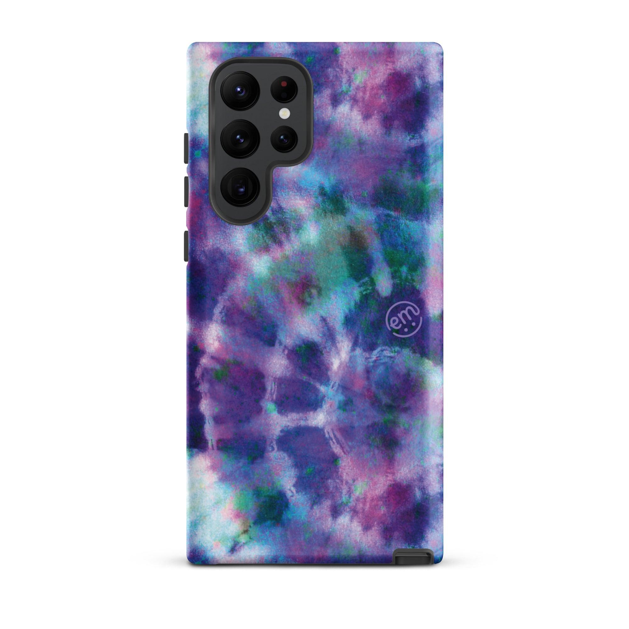 ExpressionMed Purple Tie Dye Tough case for Samsung®