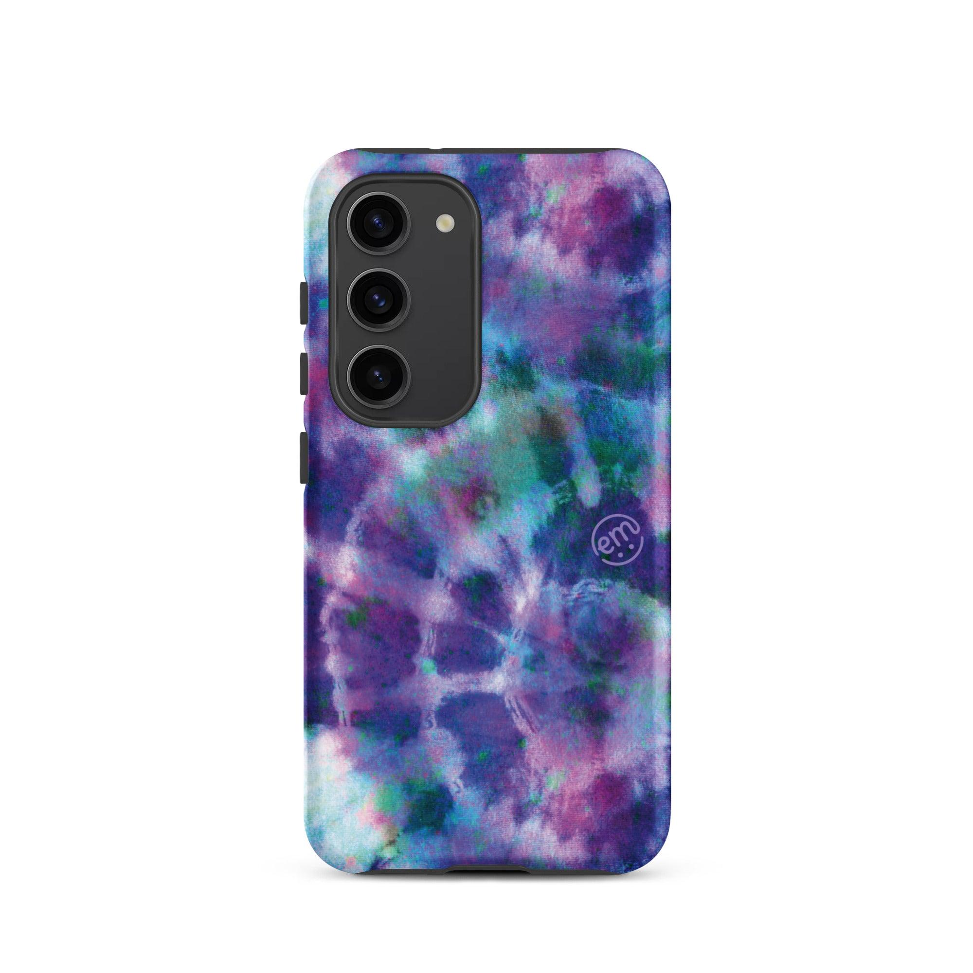 ExpressionMed Purple Tie Dye Tough case for Samsung®