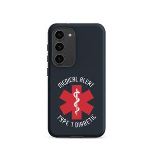 ExpressionMed Type 1 Diabetic Alert Tough case for Samsung®