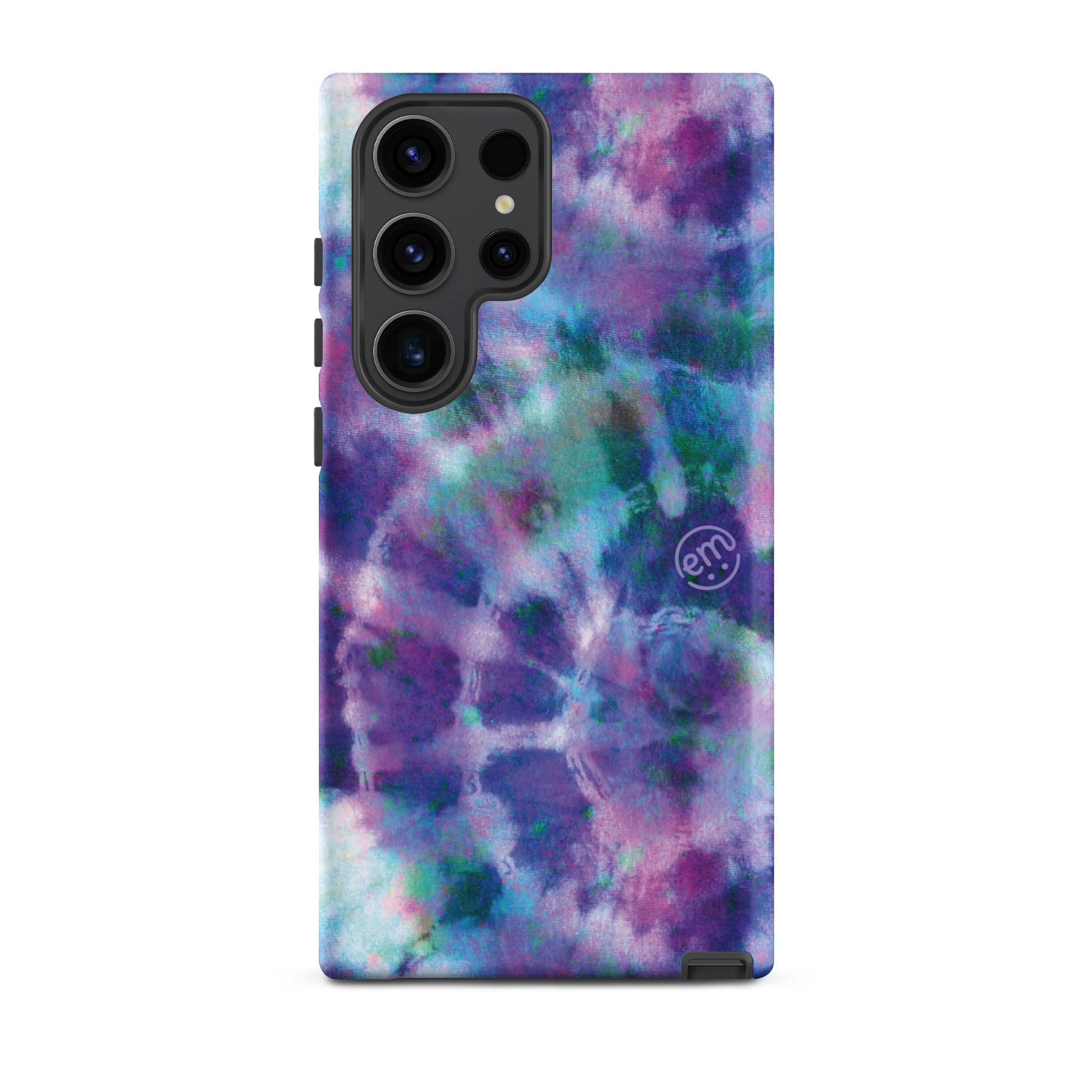 ExpressionMed Purple Tie Dye Tough case for Samsung®