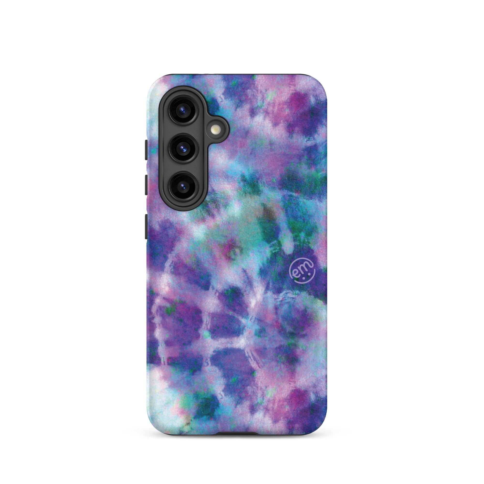 ExpressionMed Purple Tie Dye Tough case for Samsung®