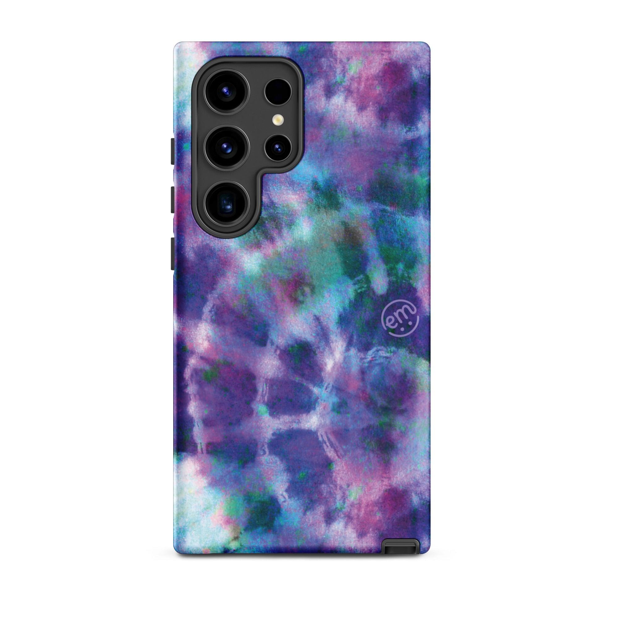 ExpressionMed Purple Tie Dye Tough case for Samsung®