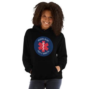 ExpressionMed Type 2 Diabetic Alert Unisex Hoodie