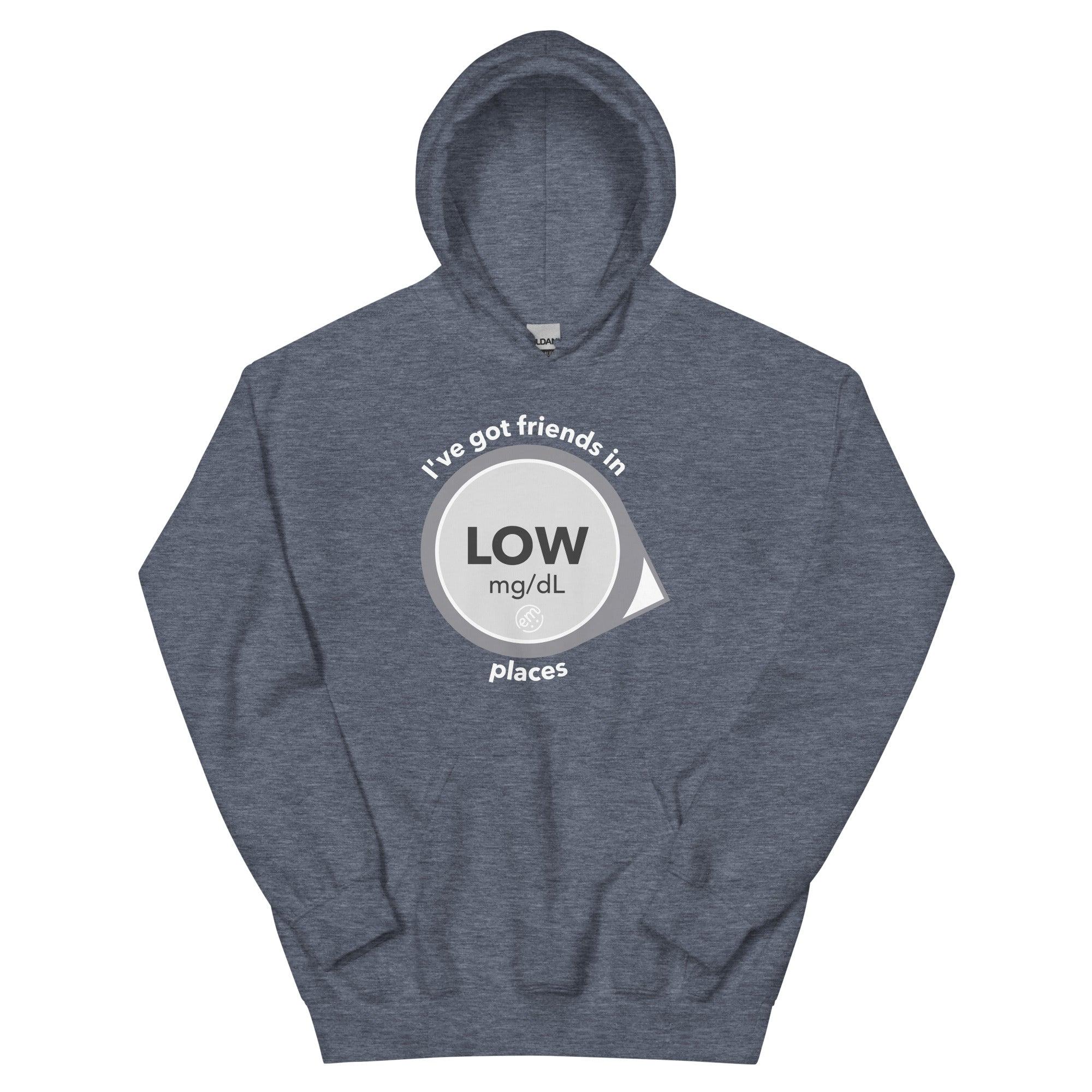 ExpressionMed Low Places Unisex Hoodie