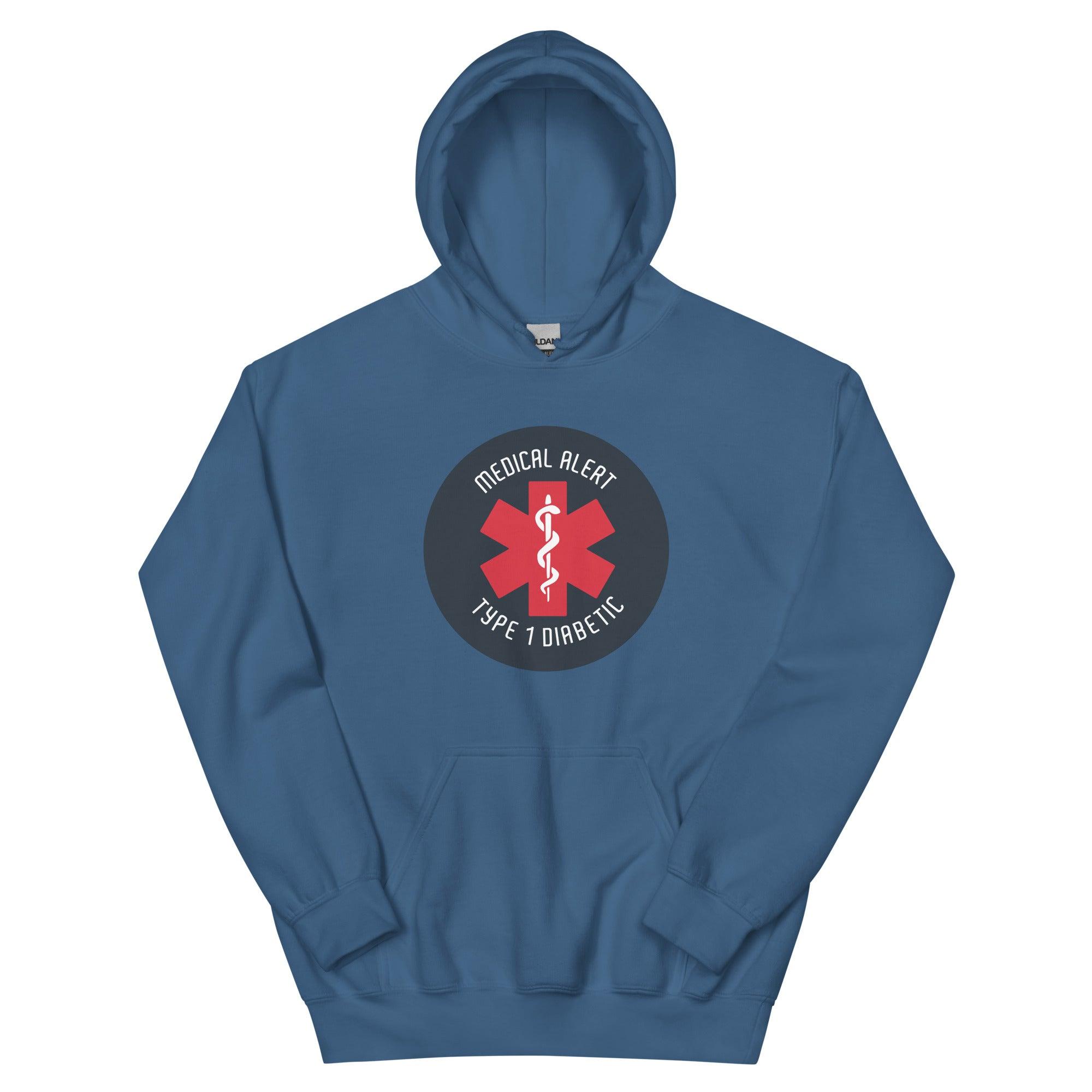 ExpressionMed Type 1 Diabetic Alert Unisex Hoodie